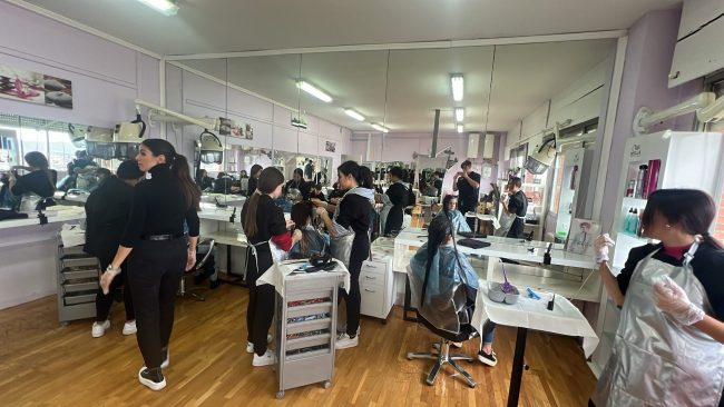 taller de peluquería y estetica